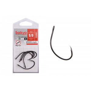 Крючки Saikyo SS061-BN SPOON SINGLE №5/0 (5 шт.)