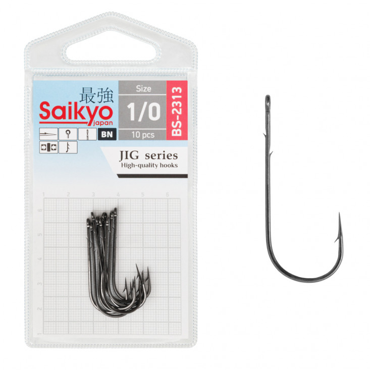 Крючки Saikyo BS-2313 Round Bent Worm