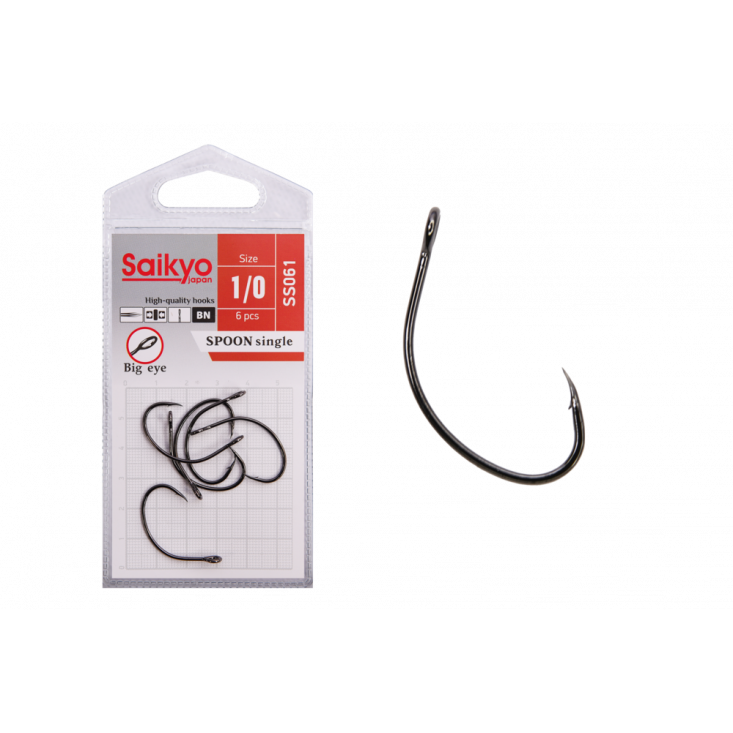 Крючки Saikyo SS061 Spoon Single