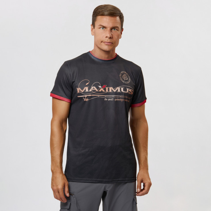 Футболка Maximus promo черн. р-р XL (MPTSBXL)