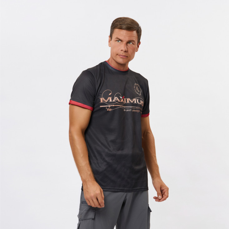 Футболка Maximus promo черн. р-р XL (MPTSBXL)